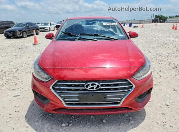 3KPC24A30KE071779 2019 HYUNDAI ACCENT Красный Вид спереди