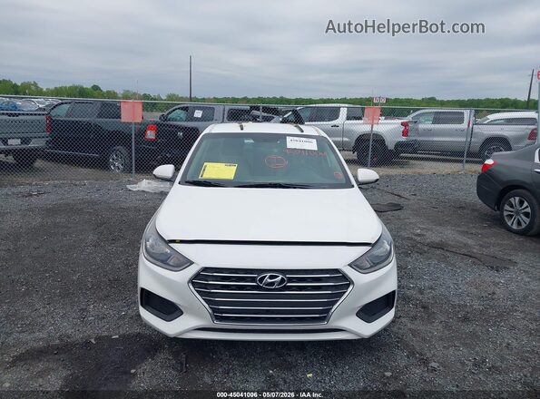 3KPC24A31KE088381 2019 HYUNDAI ACCENT Белый Вид задней части салона