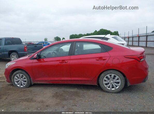 3KPC24A33JE034904 2018 HYUNDAI ACCENT Красный 