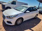 2019 Hyundai Accent Se White vin: 3KPC24A33KE073039