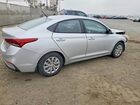 2018 Hyundai Accent Se Silver vin: 3KPC24A35JE017716
