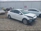 2019 Hyundai Accent Se White vin: 3KPC24A36KE038799