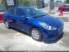 2019 Hyundai Accent Se Blue vin: 3KPC24A36KE067977