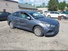 2019 Hyundai Accent Se Gray vin: 3KPC24A37KE045809