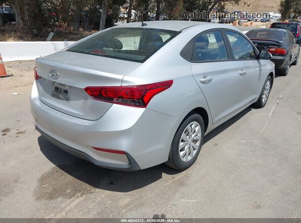 3KPC24A37KE060147 2019 HYUNDAI ACCENT Silver Задня права чверть
