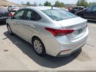 2019 Hyundai Accent Se Silver vin: 3KPC24A37KE060147