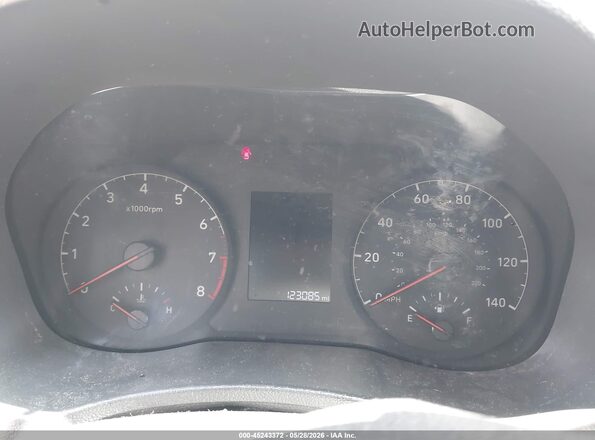 3KPC24A37KE060147 2019 HYUNDAI ACCENT Silver Вид задніх сидінь