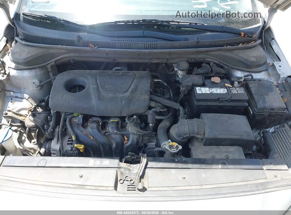 3KPC24A37KE060147 2019 HYUNDAI ACCENT Silver Вид ззаду