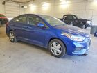2019 Hyundai Accent Se Blue vin: 3KPC24A37KE060701
