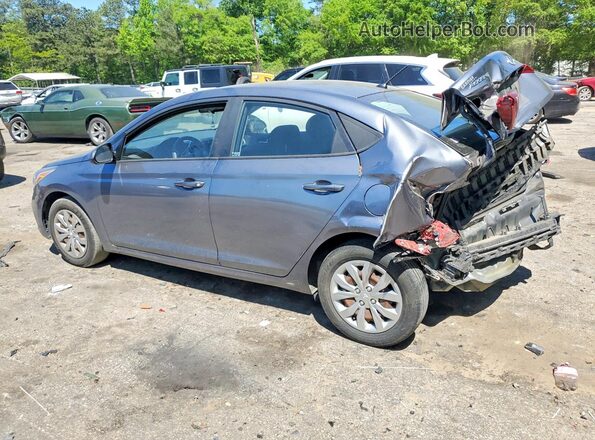 3KPC24A38JE007486 2018 HYUNDAI ACCENT Silver Tył lewy