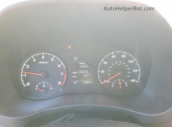 3KPC24A38KE072775 2019 HYUNDAI ACCENT Серый Вид щитка приборов