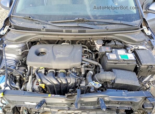 3KPC24A38KE072775 2019 HYUNDAI ACCENT Серый Вид задней части салона