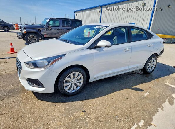 3KPC24A38KE080911 2019 HYUNDAI ACCENT Белый Передняя левая четверть