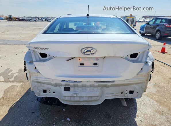 3KPC24A38KE080911 2019 HYUNDAI ACCENT Белый Вид сзади