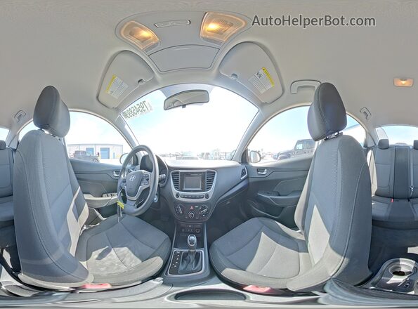 3KPC24A38KE080911 2019 HYUNDAI ACCENT Белый Панорамный вид салона 360°
