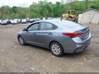 2018 Hyundai Accent Se Gray vin: 3KPC24A3XJE026363
