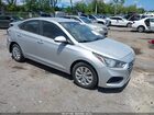 2019 Hyundai Accent Se Silver vin: 3KPC24A3XKE044833