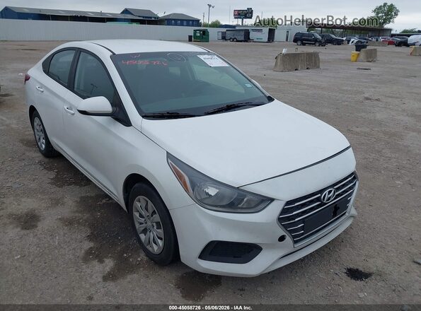 3KPC24A60LE097939 2020 HYUNDAI ACCENT Белый Передняя правая четверть