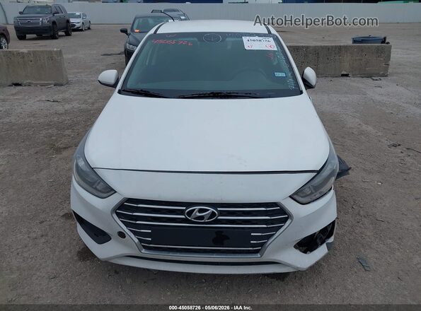 3KPC24A60LE097939 2020 HYUNDAI ACCENT Белый Вид щитка приборов
