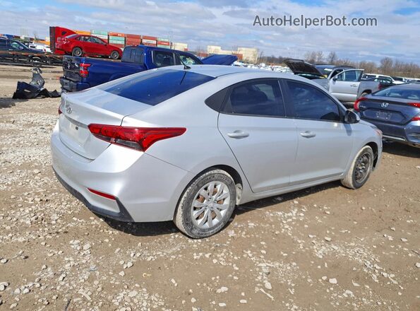 3KPC24A60ME129726 2021 HYUNDAI ACCENT Silver Tył prawy