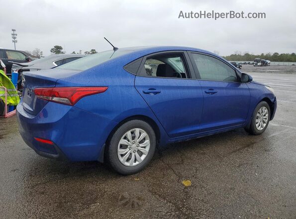 3KPC24A60ME135462 2021 HYUNDAI ACCENT Blue Задня права чверть
