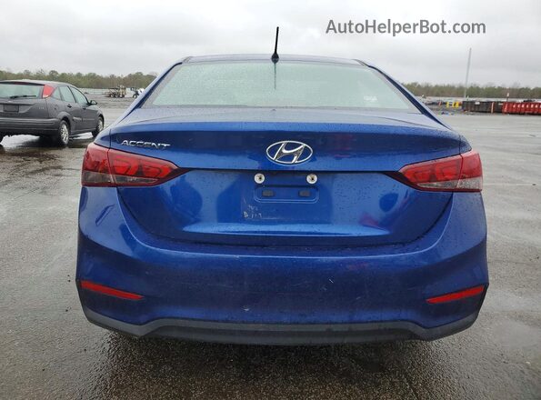 3KPC24A60ME135462 2021 HYUNDAI ACCENT Blue Вид ззаду