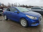 2021 Hyundai Accent Se Blue vin: 3KPC24A60ME135462