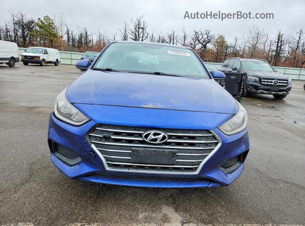 3KPC24A60ME135462 2021 HYUNDAI ACCENT Blue Вид спереду