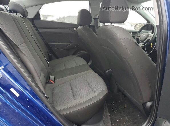 3KPC24A60ME135462 2021 HYUNDAI ACCENT Blue Вид задніх сидінь