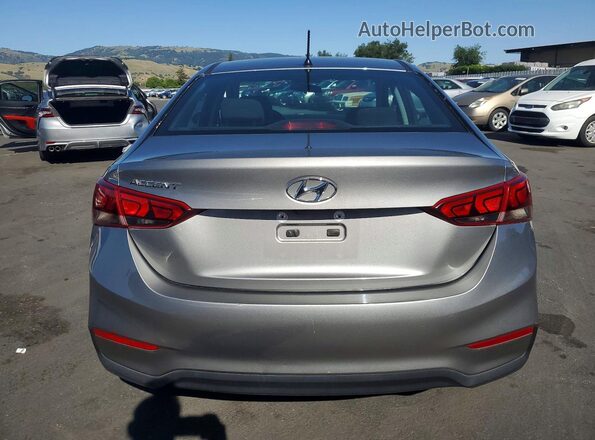 3KPC24A60ME139429 2021 HYUNDAI ACCENT Серый Вид сзади