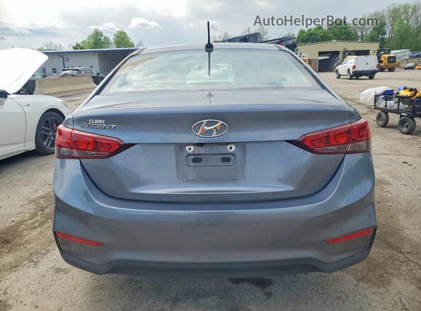 3KPC24A61LE100573 2020 HYUNDAI ACCENT Серый Вид сзади