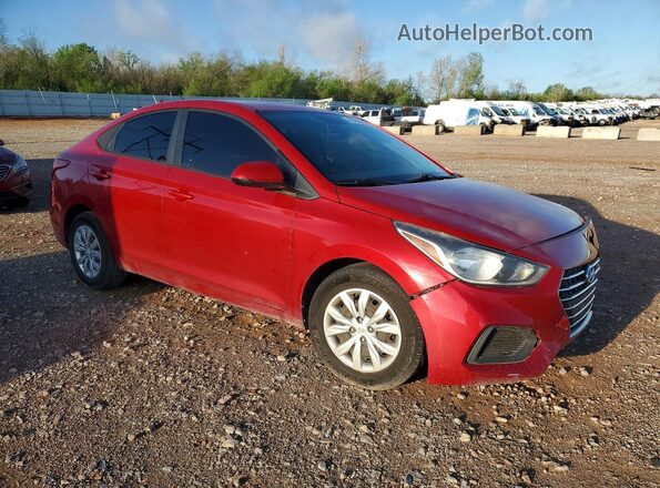3KPC24A61LE104641 2020 HYUNDAI ACCENT Красный Передняя правая четверть