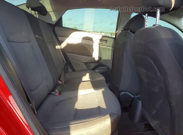 3KPC24A61LE104641 2020 HYUNDAI ACCENT Красный Вид задних сидений