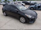 2021 Hyundai Accent Se Black vin: 3KPC24A61ME139102