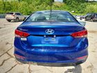 2021 Hyundai Accent Sel Синий vin: 3KPC24A61ME152156
