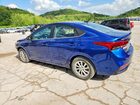 2021 Hyundai Accent Sel Синий vin: 3KPC24A61ME152156