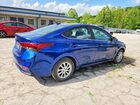 2021 Hyundai Accent Sel Синий vin: 3KPC24A61ME152156