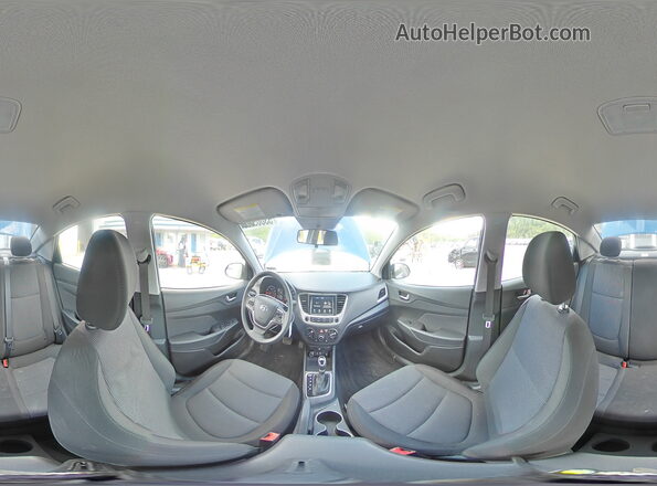 3KPC24A61ME152156 2021 HYUNDAI ACCENT Синий Вид наклейки с VIN-кодом