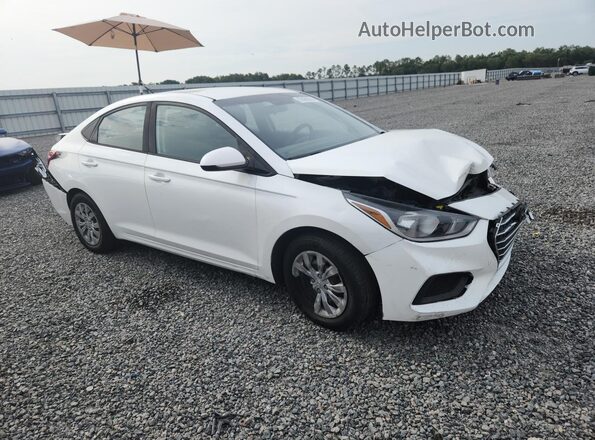 3KPC24A62LE105104 2020 HYUNDAI ACCENT Белый Передняя правая четверть