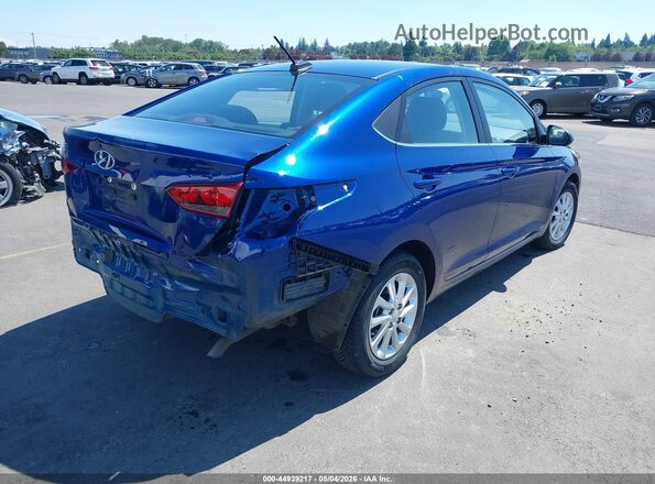 3KPC24A63LE090872 2020 HYUNDAI ACCENT Blue Tył prawy