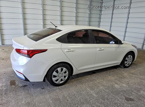 3KPC24A63LE097255 2020 HYUNDAI ACCENT Белый Задняя правая четверть