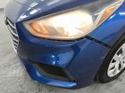 2020 Hyundai Accent Se Blue vin: 3KPC24A63LE103524 Damage: Front Bumper, Broken, Replacement Required
