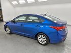 2020 Hyundai Accent Se Blue vin: 3KPC24A63LE103524