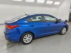 2020 Hyundai Accent Se Blue vin: 3KPC24A63LE103524