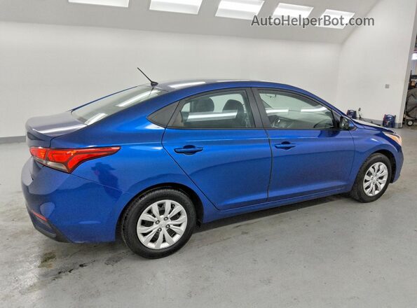 3KPC24A63LE103524 2020 HYUNDAI ACCENT Blue Tył prawy