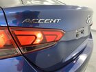 2020 Hyundai Accent Se Blue vin: 3KPC24A63LE103524 Damage: Deck Lid, Heavy Scratch, 1 To 2 Inches