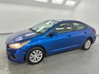 2020 Hyundai Accent Se Blue vin: 3KPC24A63LE103524
