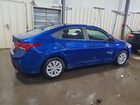 2021 Hyundai Accent Se Синий vin: 3KPC24A63ME149257