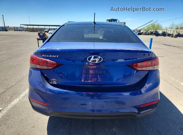 3KPC24A63ME153034 2021 HYUNDAI ACCENT Синий Вид сзади