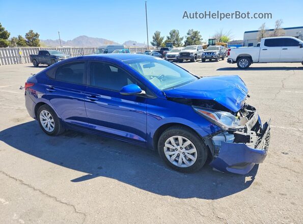 3KPC24A63ME153034 2021 HYUNDAI ACCENT Синий Передняя правая четверть